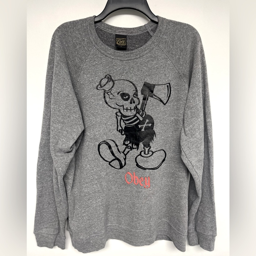 **RARE**Vintage Obey sweatshirt